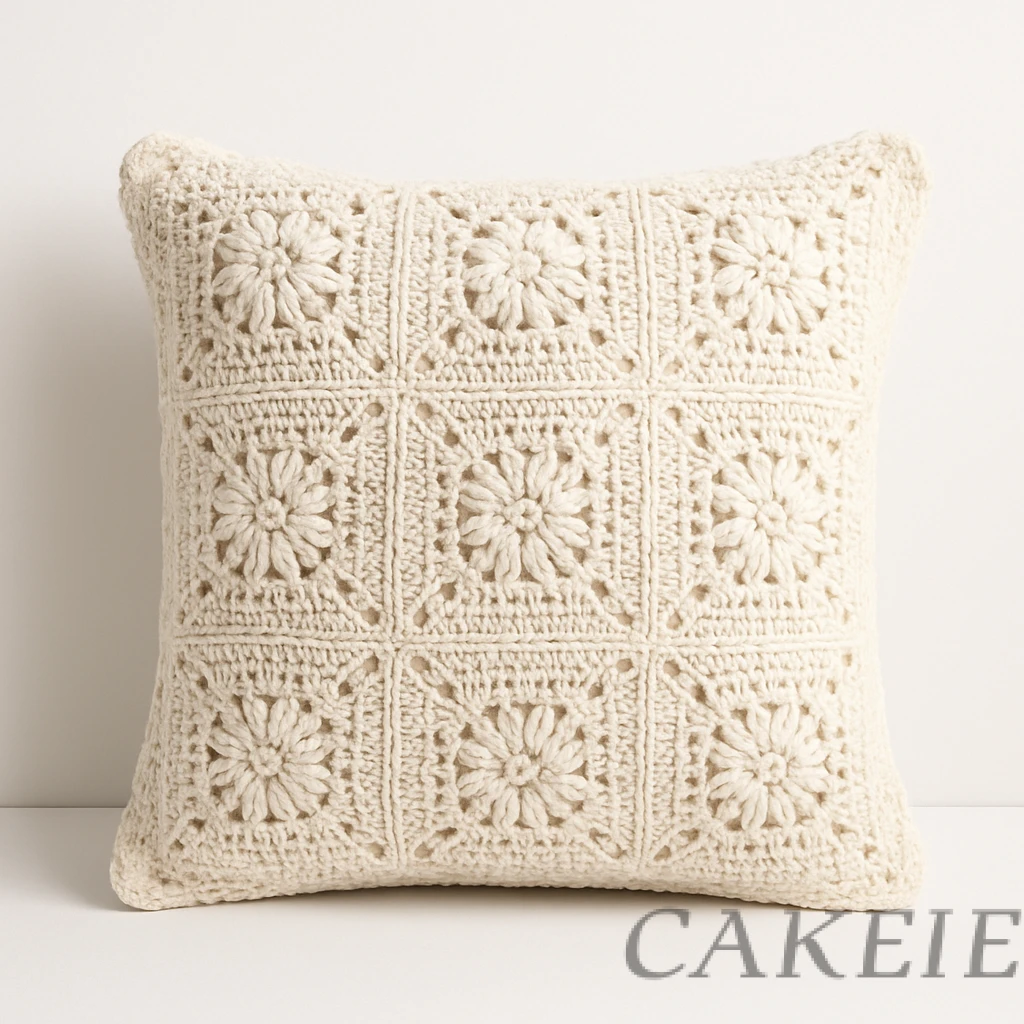 Crochet Cushion Cover